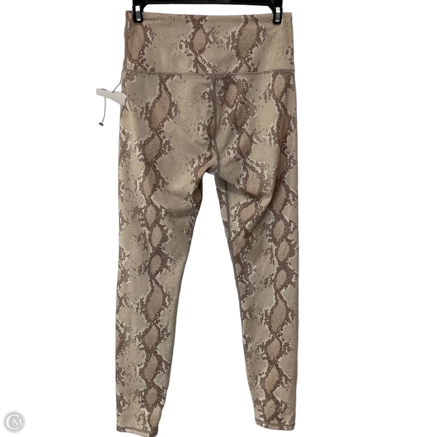 Athletic Leggings By Varley In Snakeskin Print, Size: S