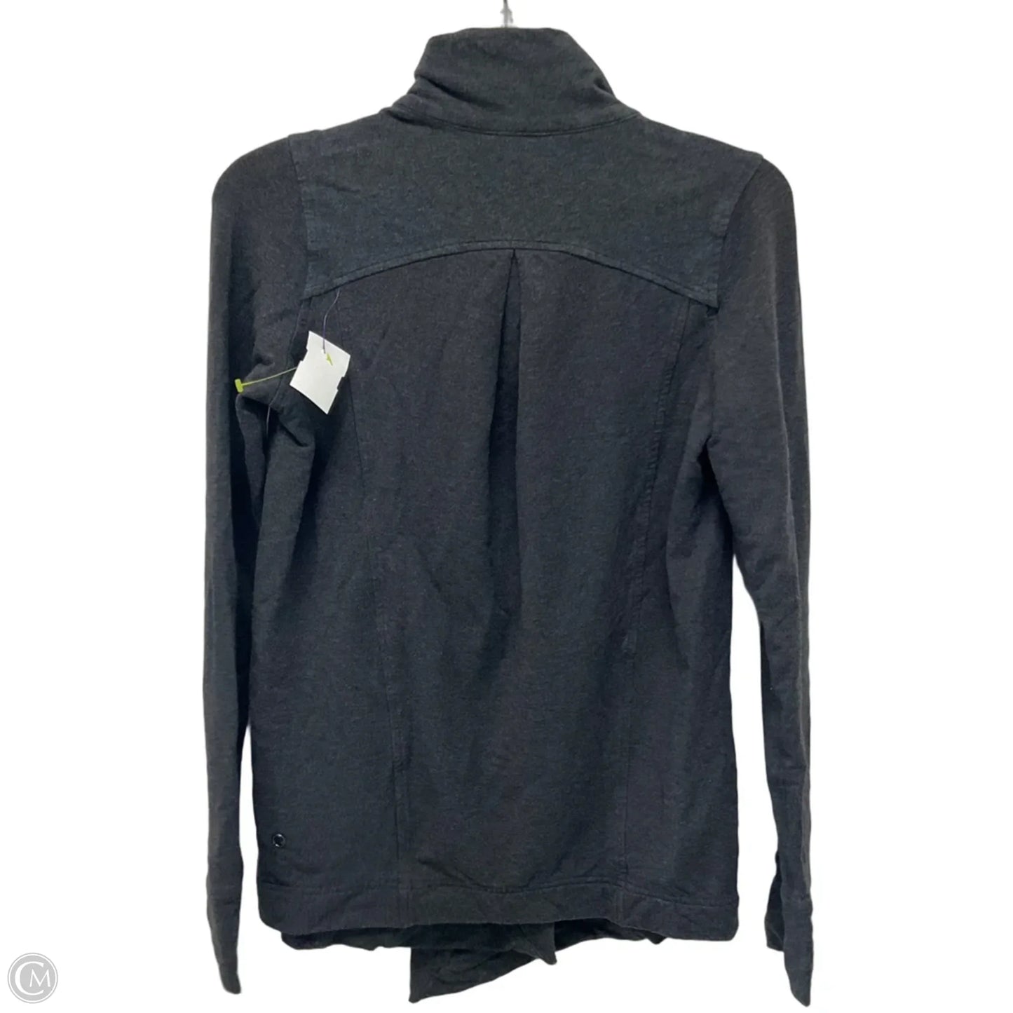 Athletic Jacket By Lululemon In Grey, Size: 4