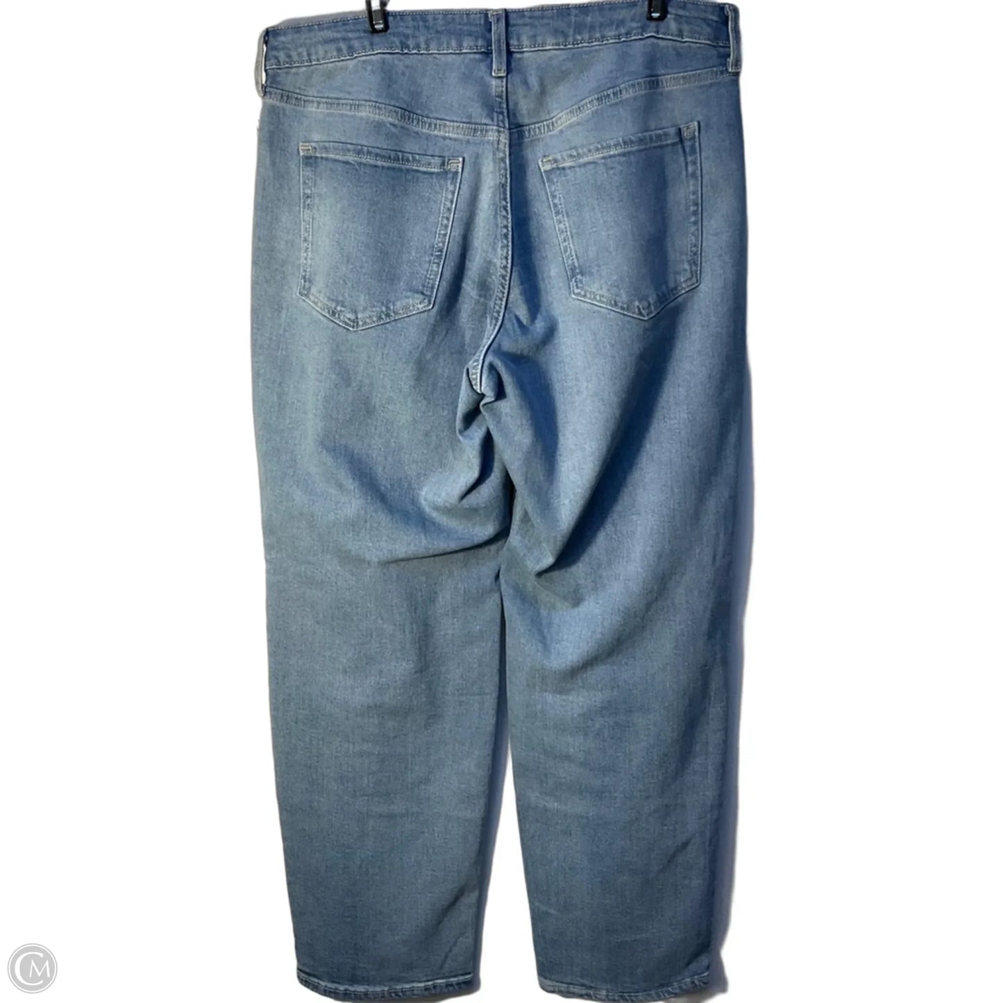 Jeans Boyfriend By Old Navy In Blue Denim, Size: 14