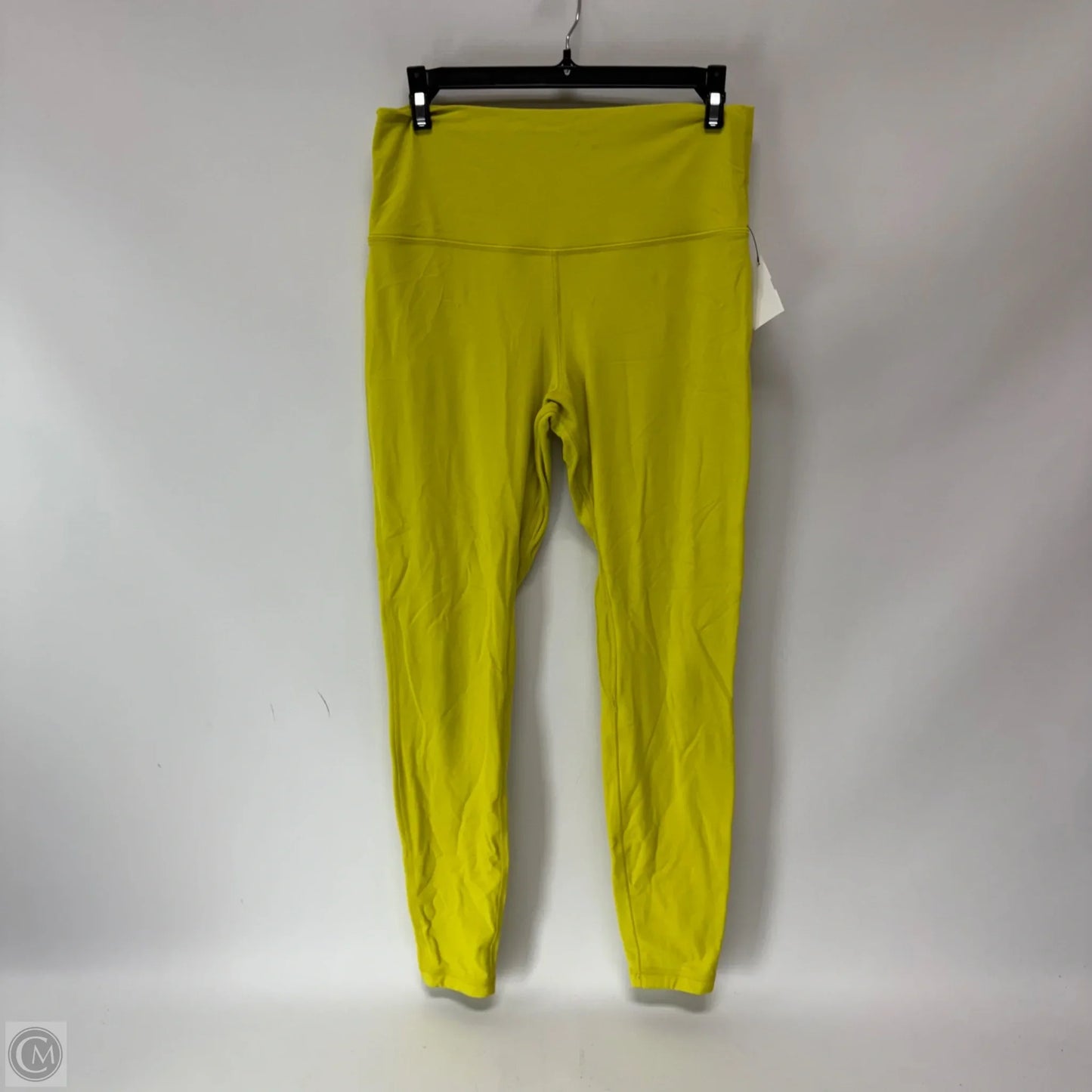 Athletic Leggings By Lululemon In Yellow, Size: 10