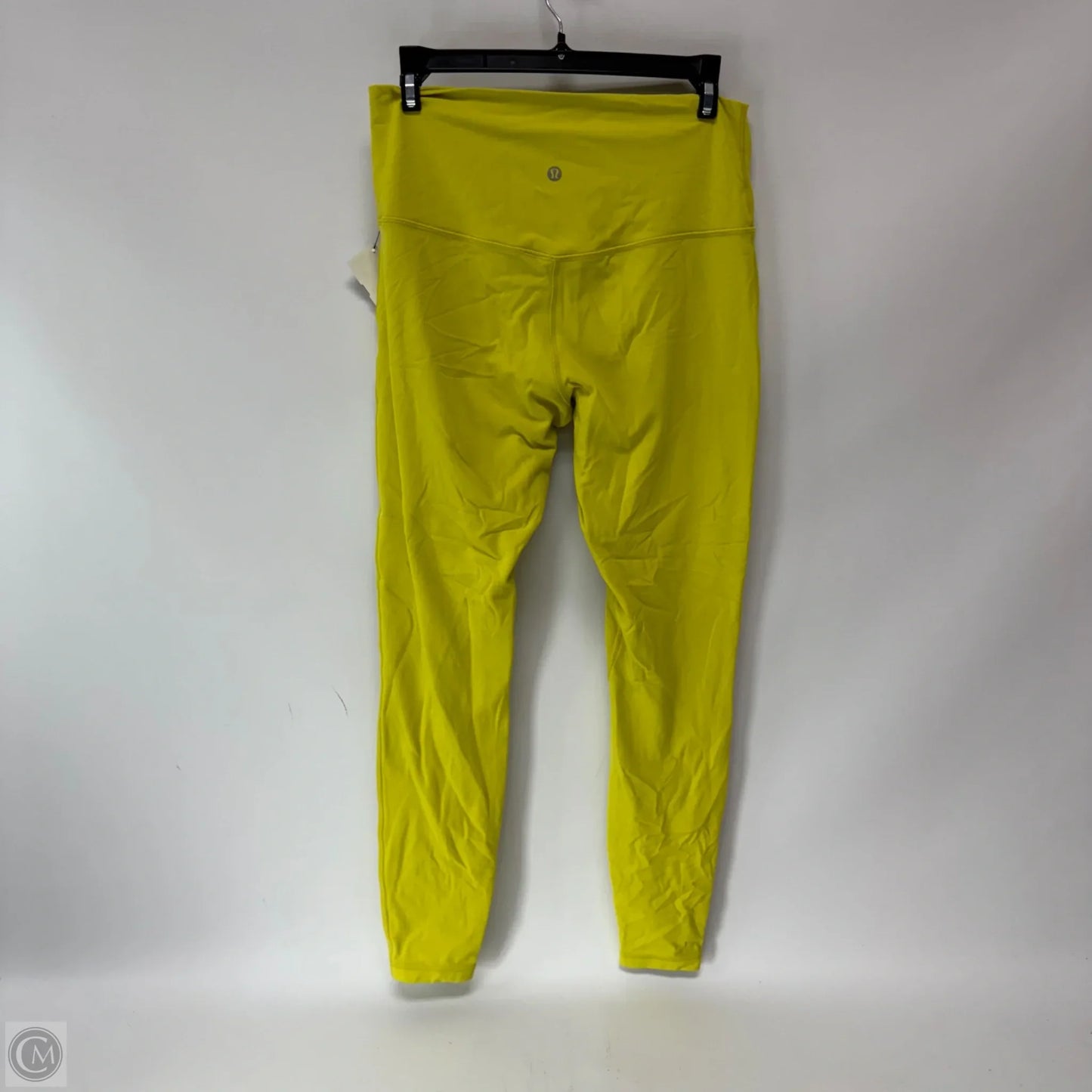 Athletic Leggings By Lululemon In Yellow, Size: 10