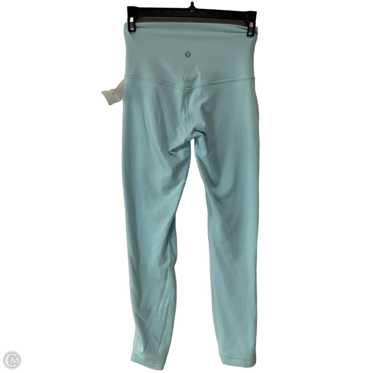 Athletic Leggings By Lululemon In Blue & Brown, Size: 4
