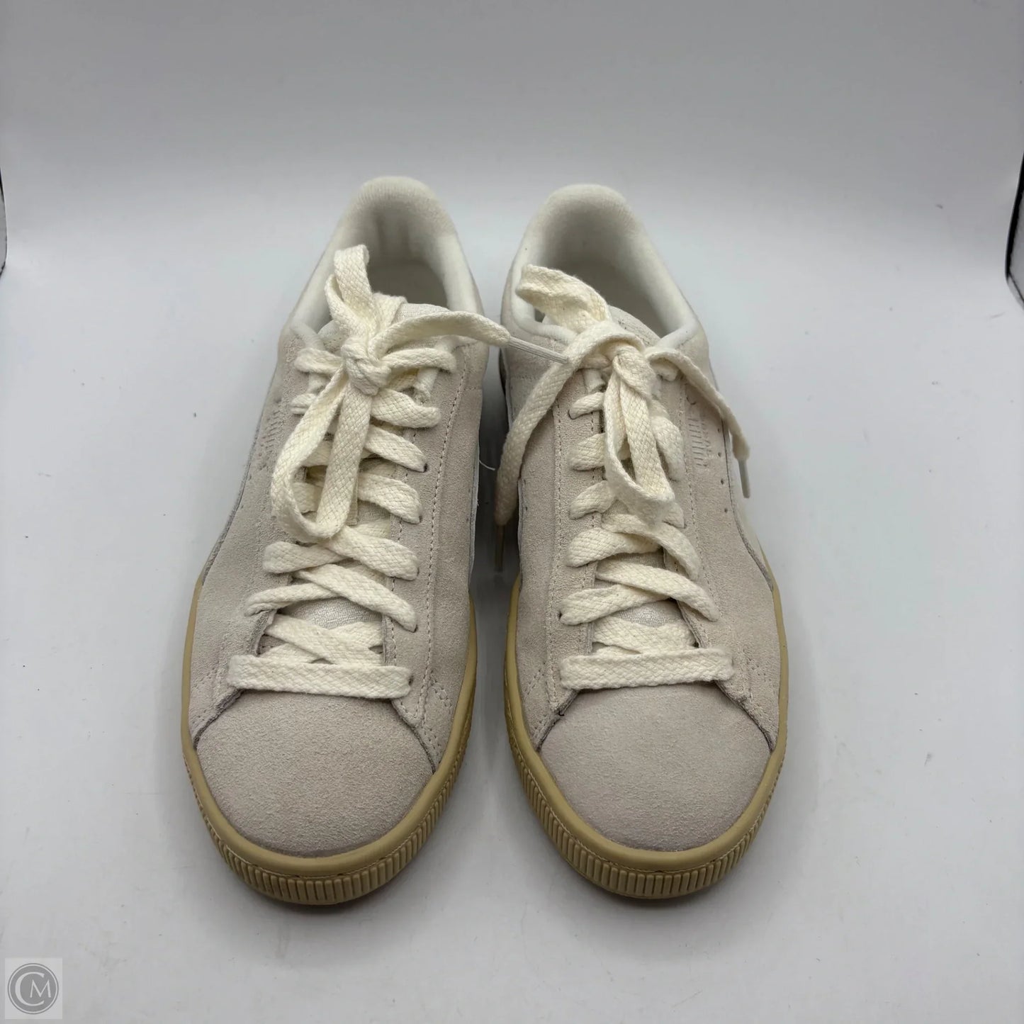 Shoes Sneakers By Puma In Beige, Size: 7.5