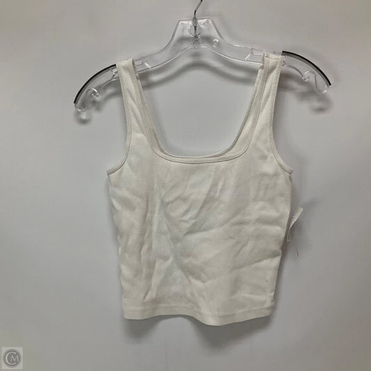 Tank Top By Abercrombie And Fitch In White, Size: S