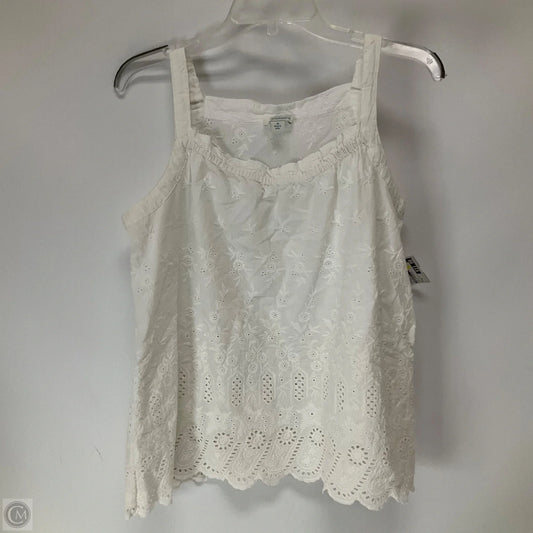 Top Sleeveless By Sundance In White, Size: M