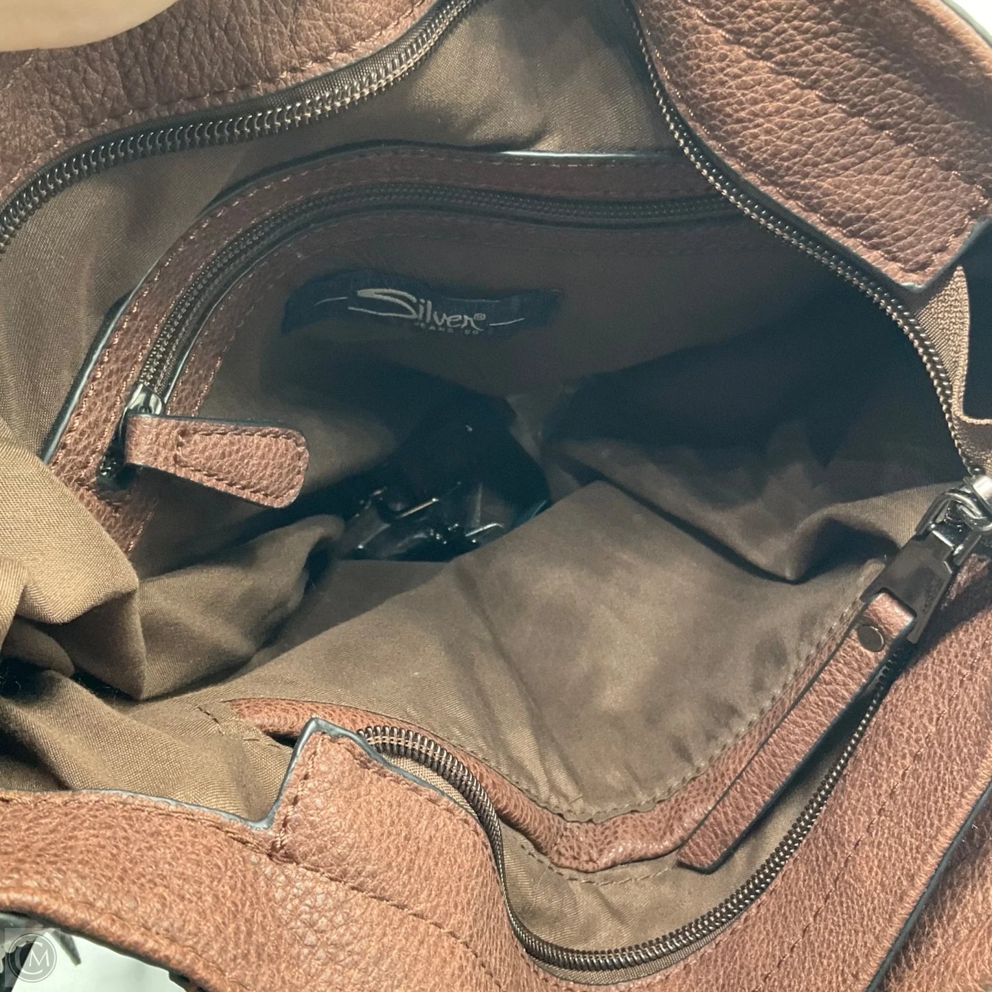 Handbag By Silver, Size: Medium