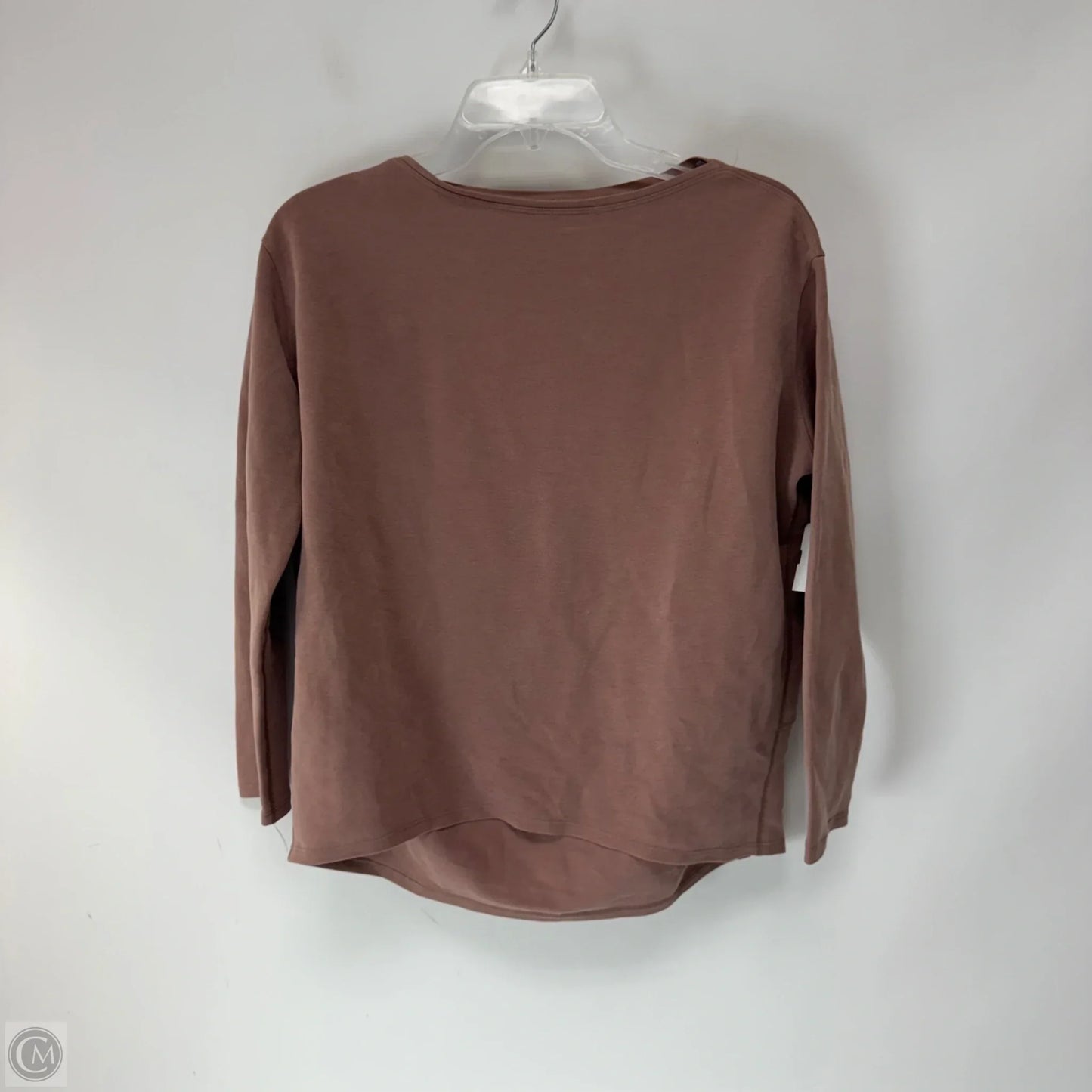 Athletic Top Long Sleeve Crewneck By Lululemon In Purple, Size: S