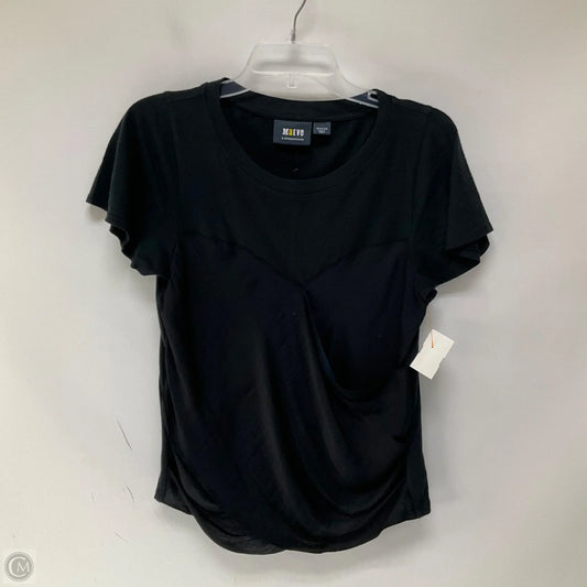 Top Short Sleeve By Maeve In Black, Size: M