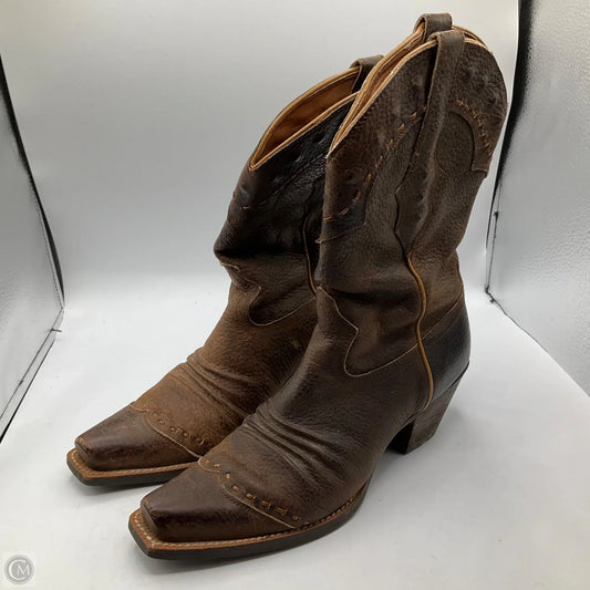 Boots Western By Ariat In Brown, Size: 9