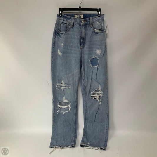 Jeans Straight By We The Free In Blue Denim, Size: 2