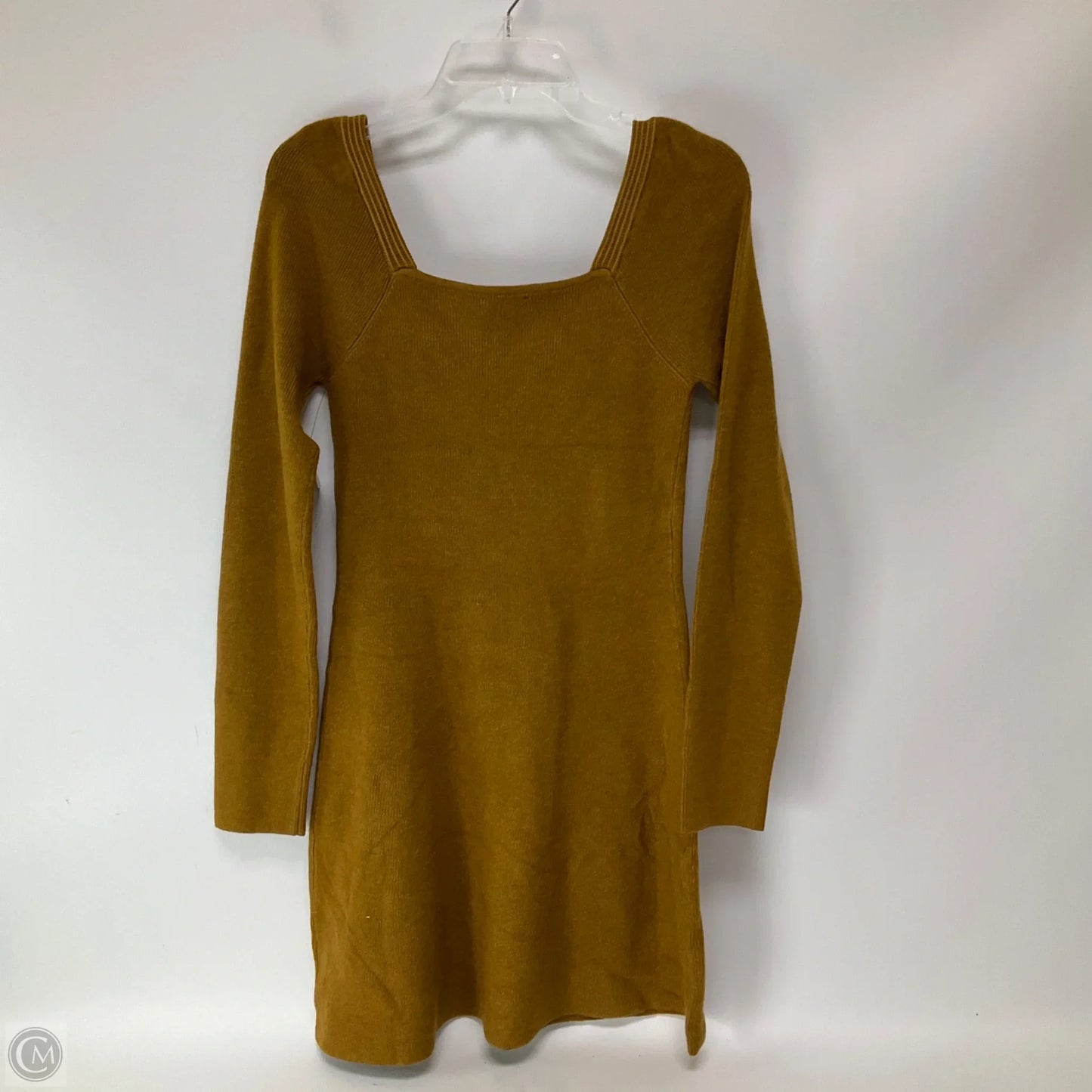 Dress Sweater By Hem & Thread In Tan, Size: S