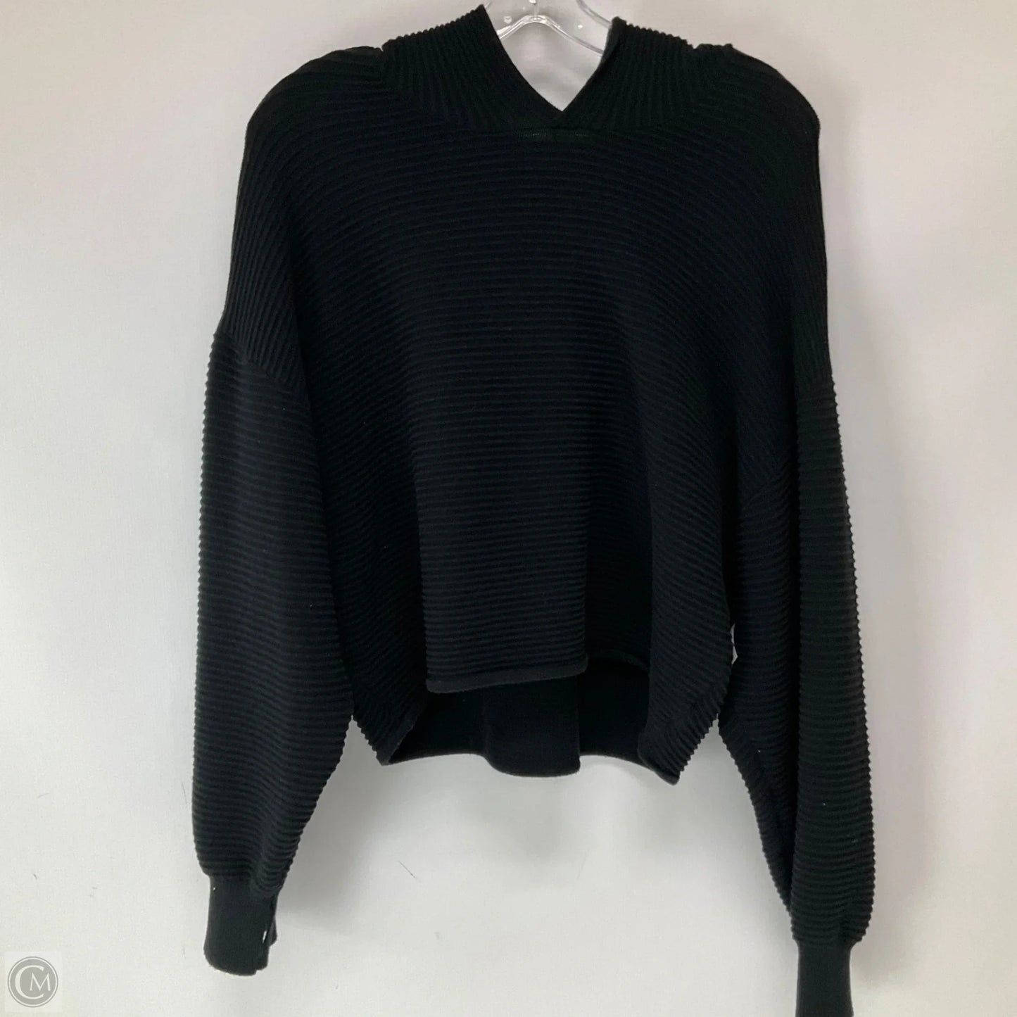 Sweatshirt Hoodie By Aerie In Black, Size: M
