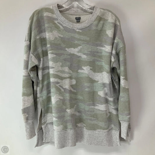 Sweatshirt Crewneck By Aerie In Grey, Size: S