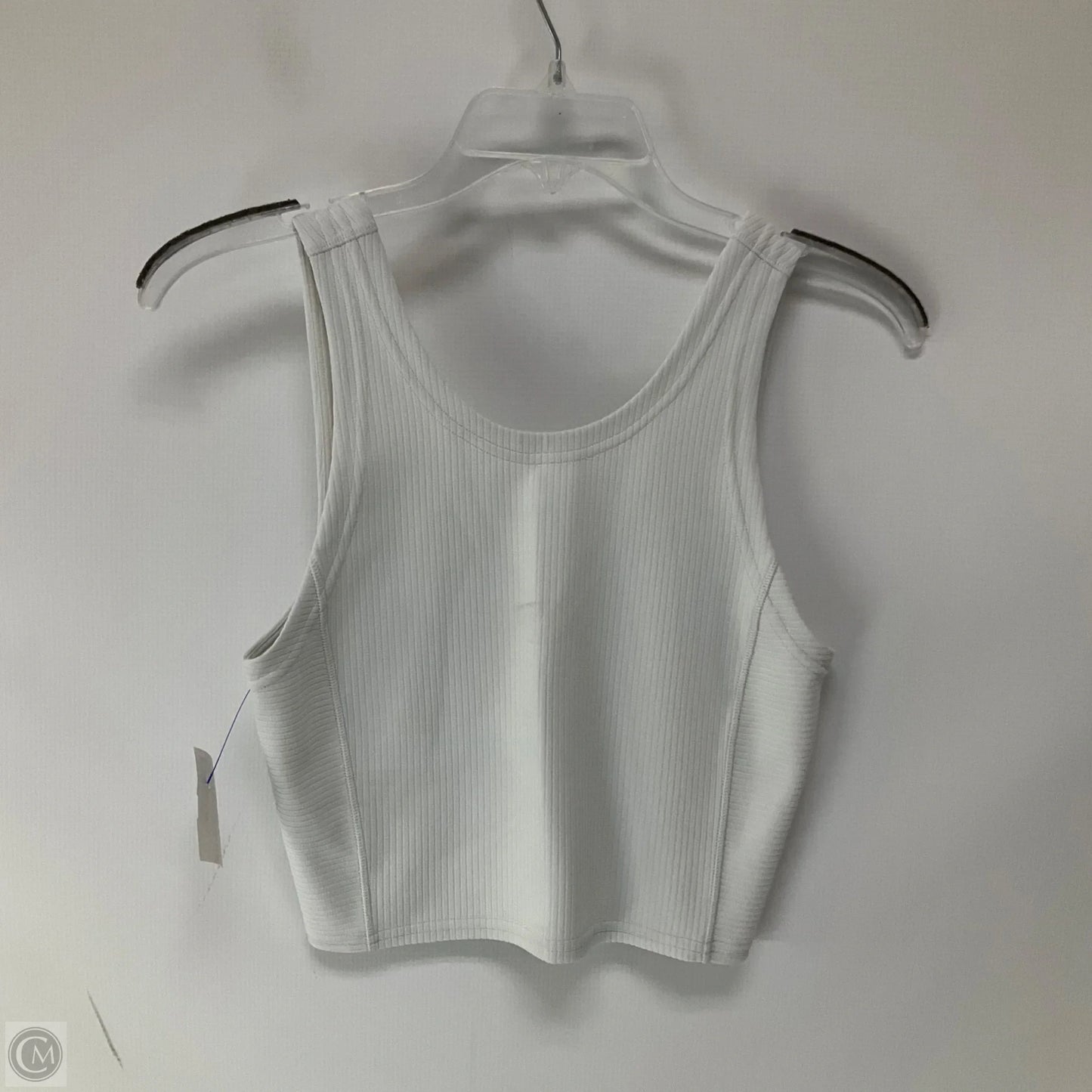 Athletic Tank Top By Lululemon In White, Size: 8