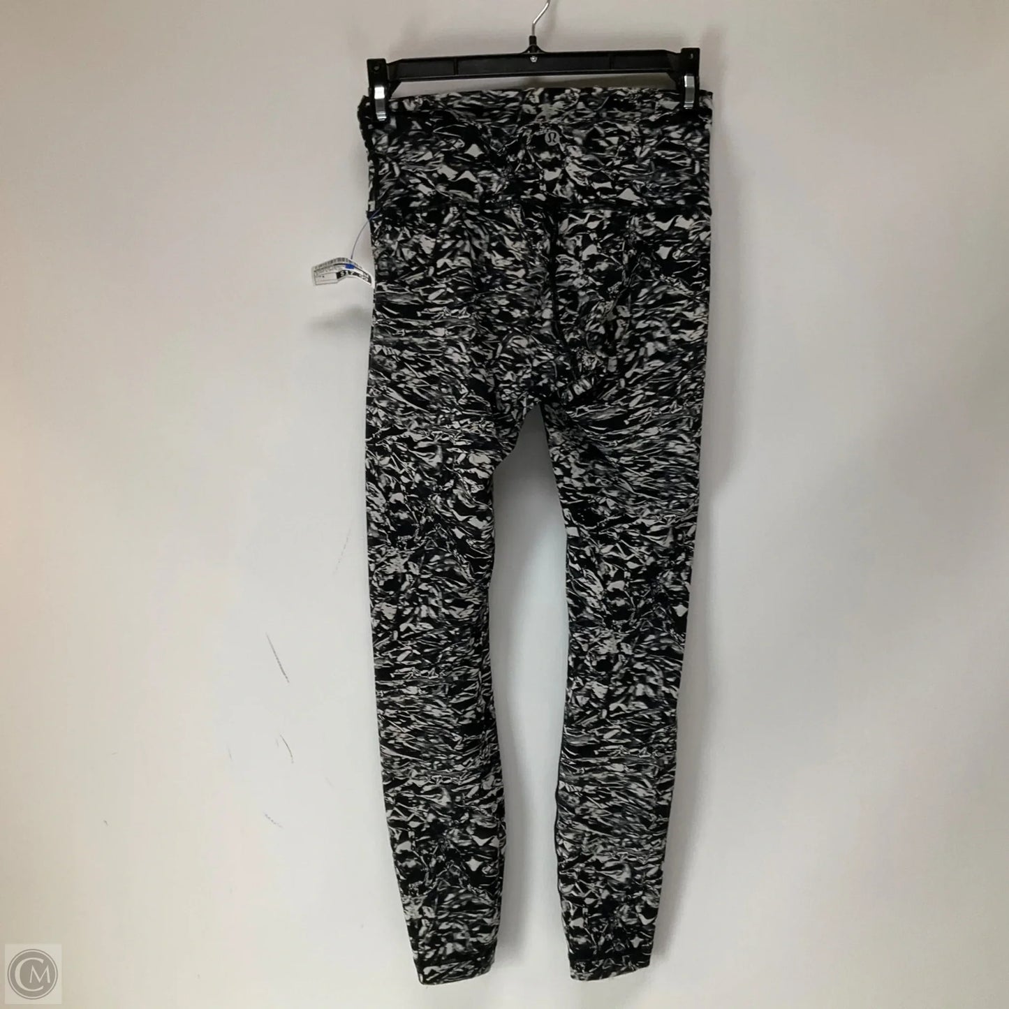 Athletic Leggings Capris By Lululemon In Black & White, Size: 4