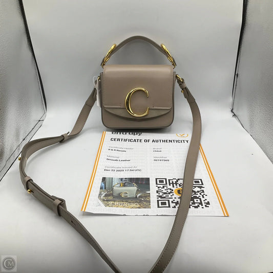 Handbag Luxury Designer By Chloe, Size: Small