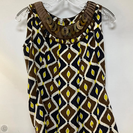 Top Sleeveless Designer By Tory Burch In Multi-colored, Size: 6