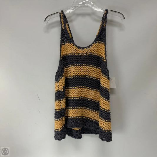 Top Sleeveless By Free People In Striped Pattern, Size: S