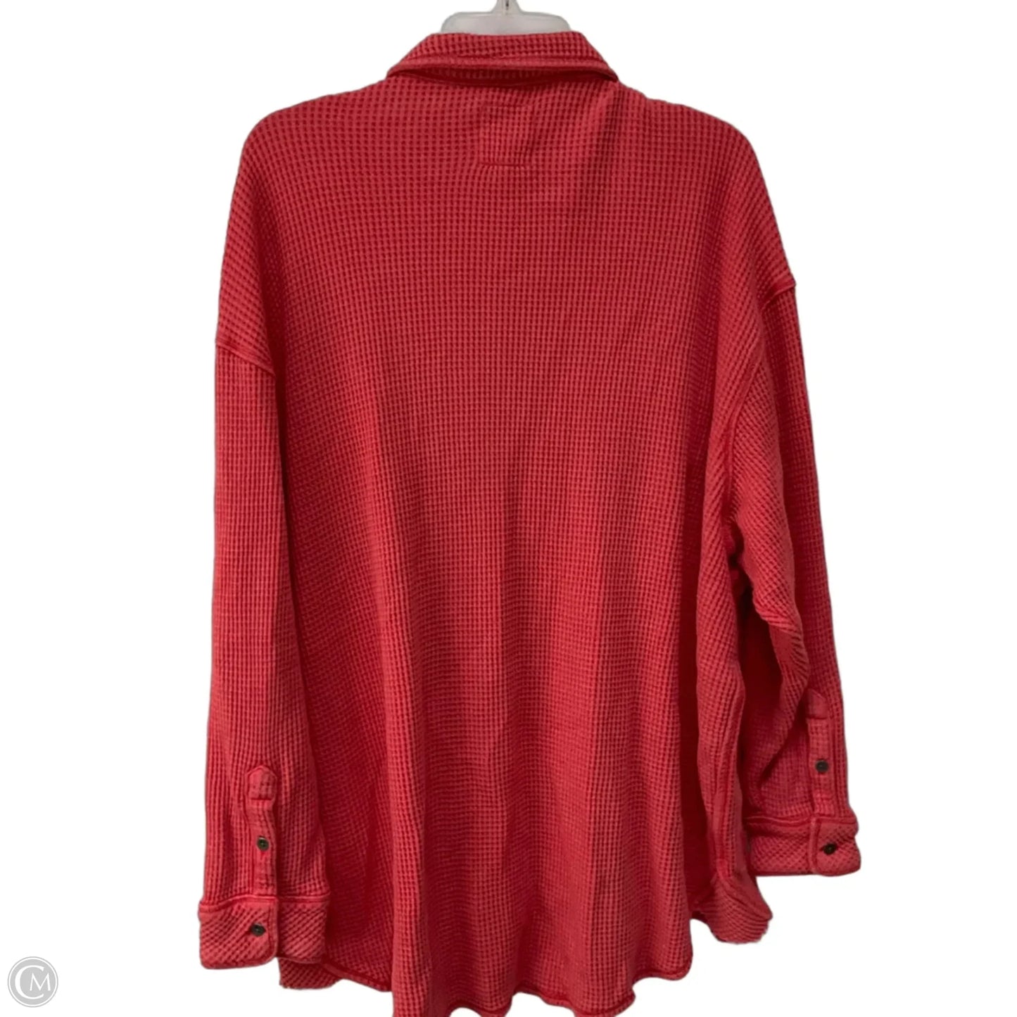 Top Long Sleeve By Aerie In Red, Size: L