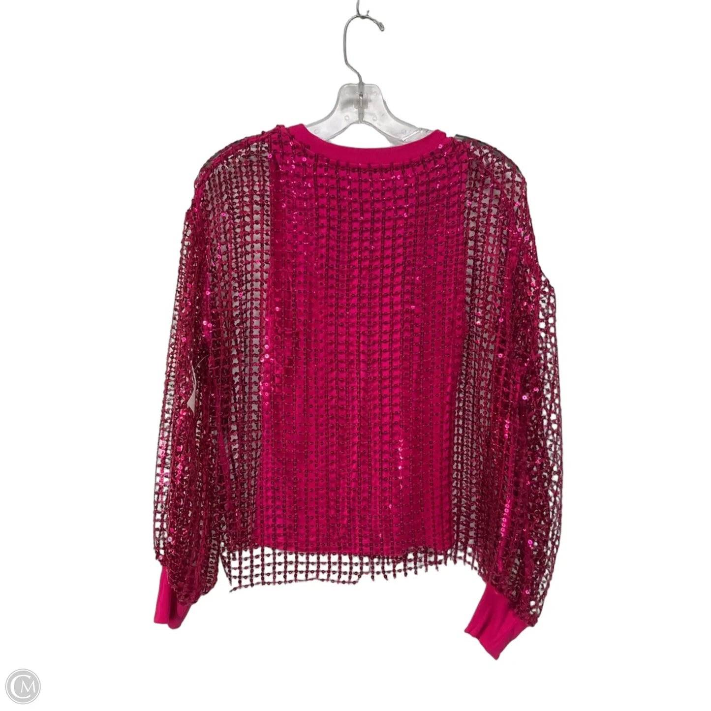 Top Long Sleeve By Pilcro In Pink, Size: Xs