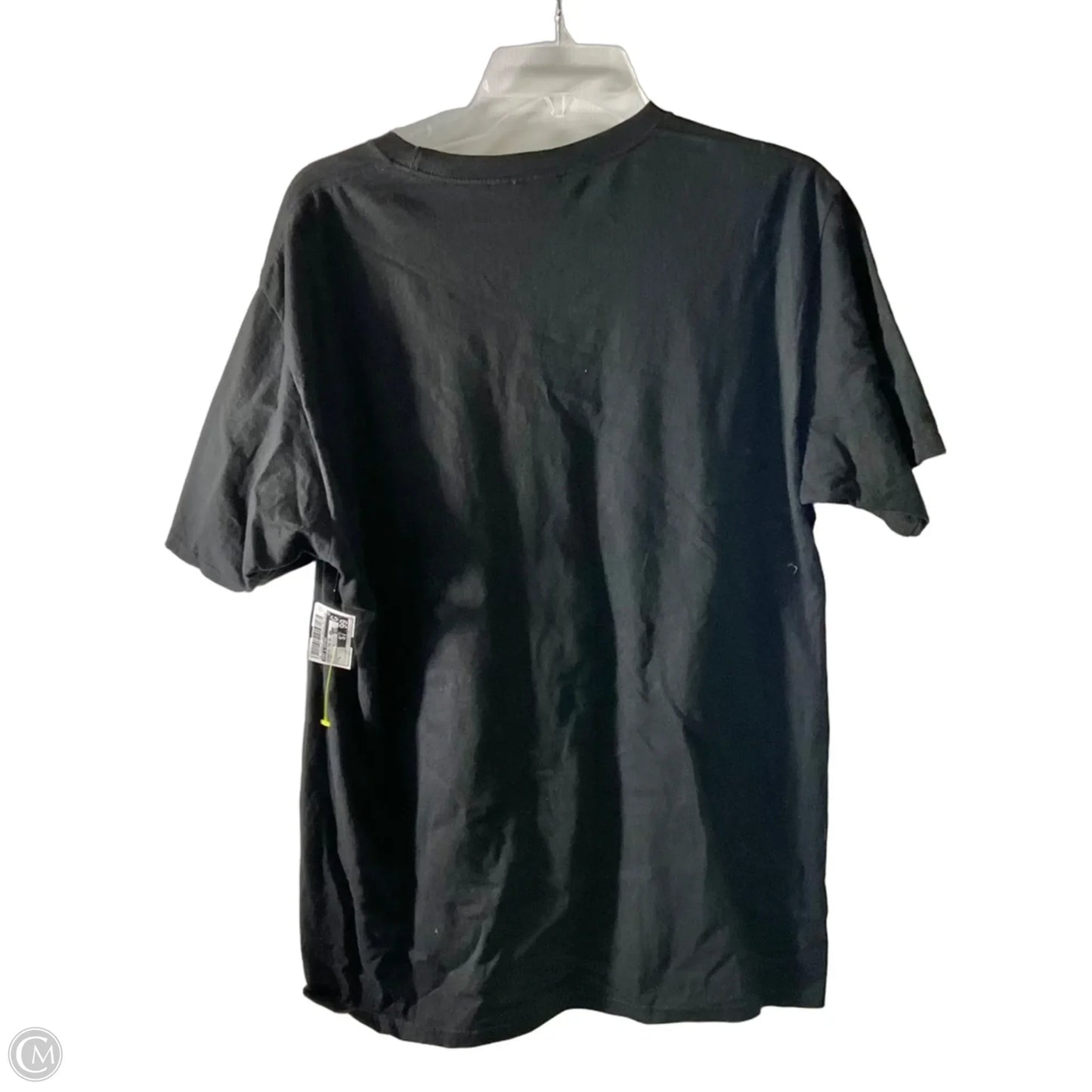 Athletic Top Short Sleeve By Port & Company In Black, Size: L