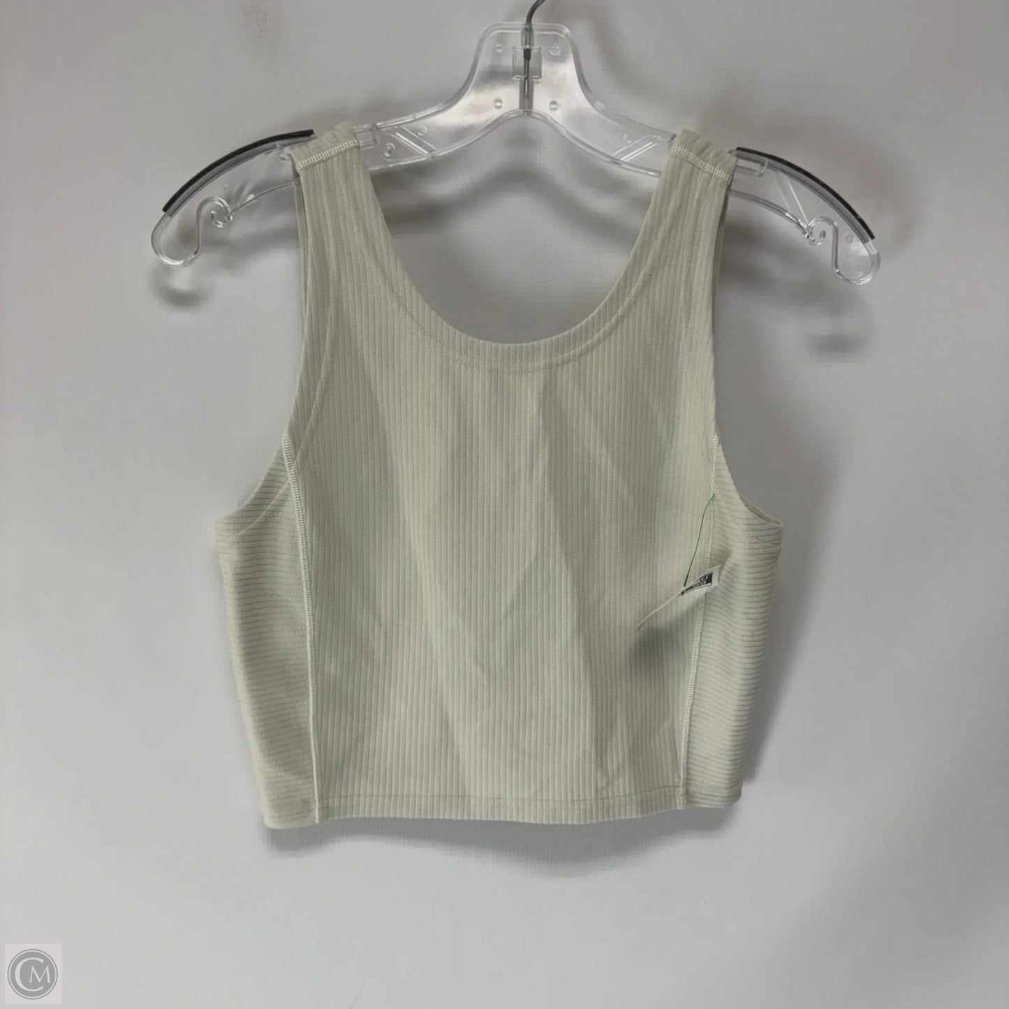 Athletic Tank Top By Lululemon In White, Size: 6