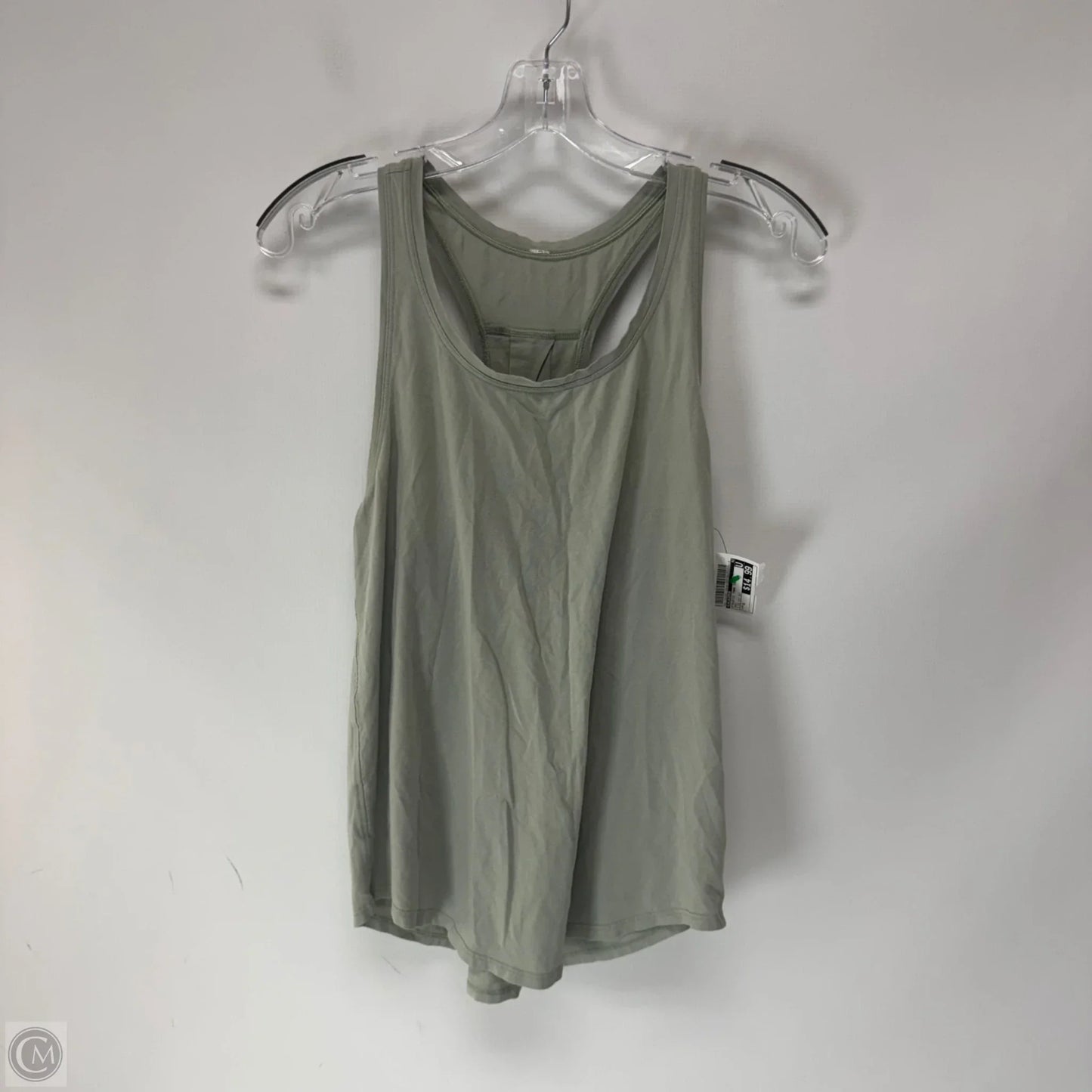 Athletic Tank Top By Lululemon In Grey, Size: 4