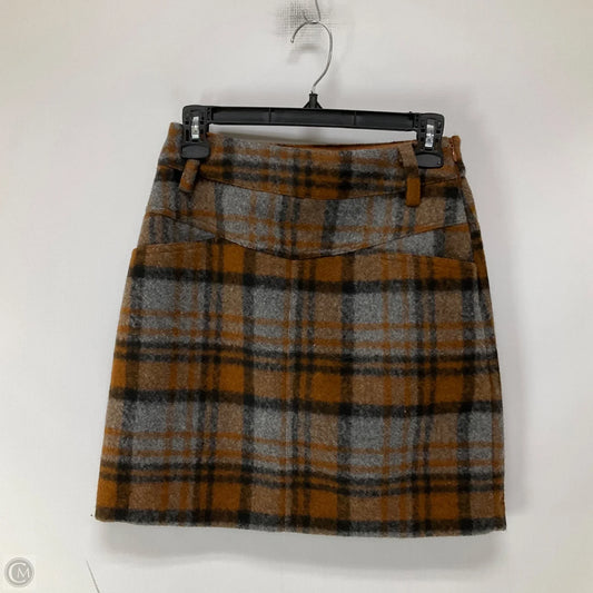 Skirt Mini & Short By A Loves A In Plaid Pattern, Size: 2