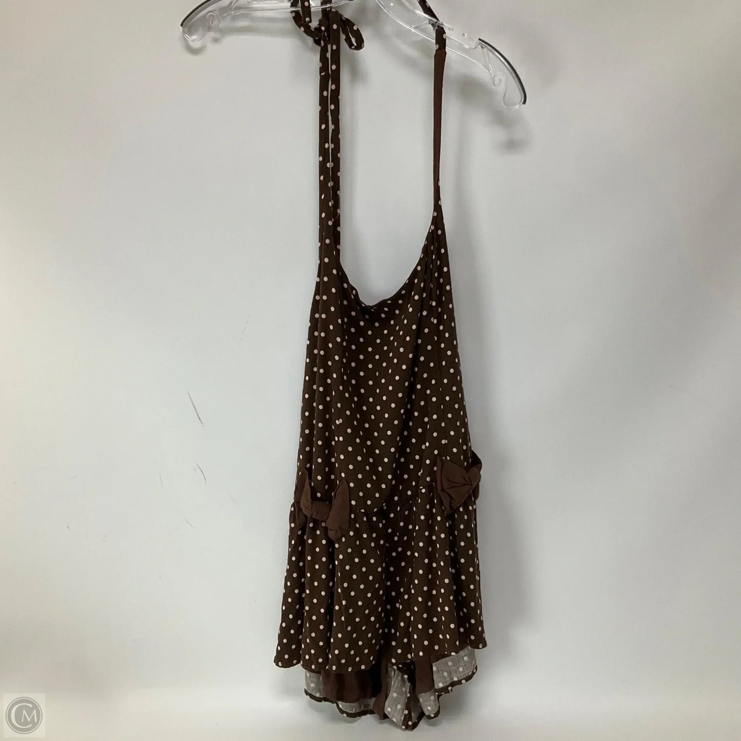 Romper By Free People In Polkadot Pattern, Size: Xs