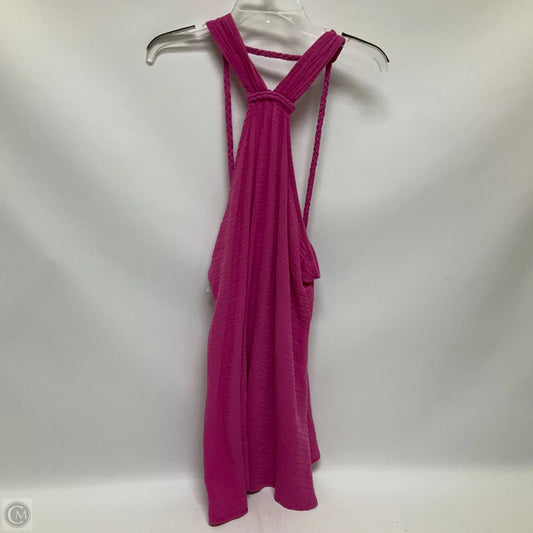 Dress Casual Short By Anthropologie In Pink, Size: S