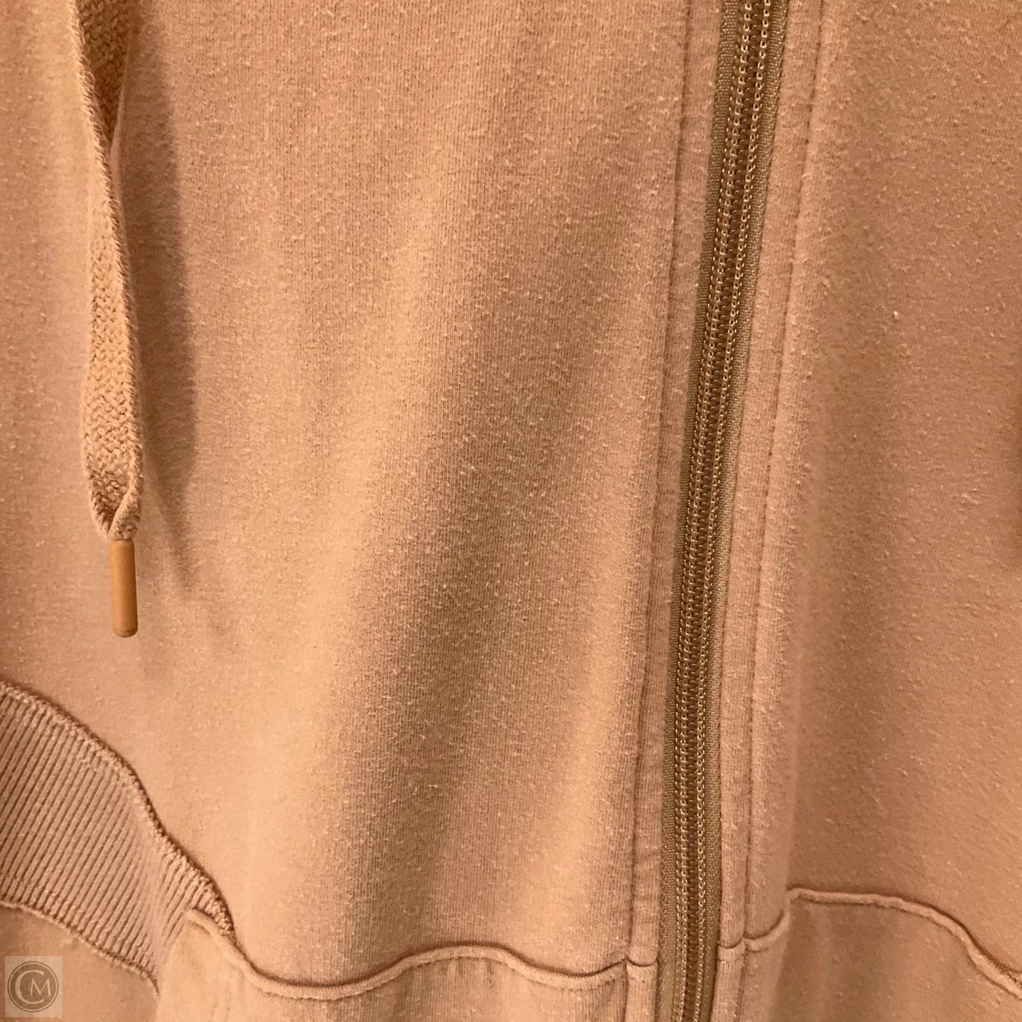 Athletic Sweatshirt Hoodie By Offline In Orange, Size: L