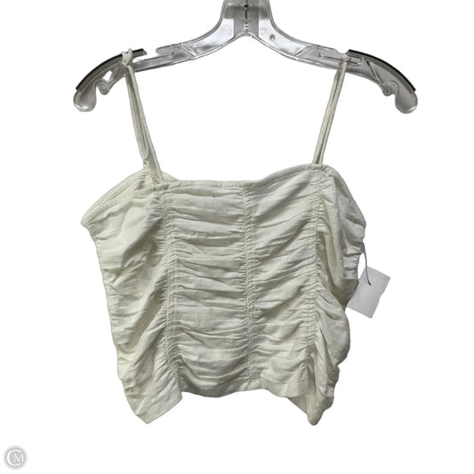 Top Sleeveless By Free People In White, Size: M