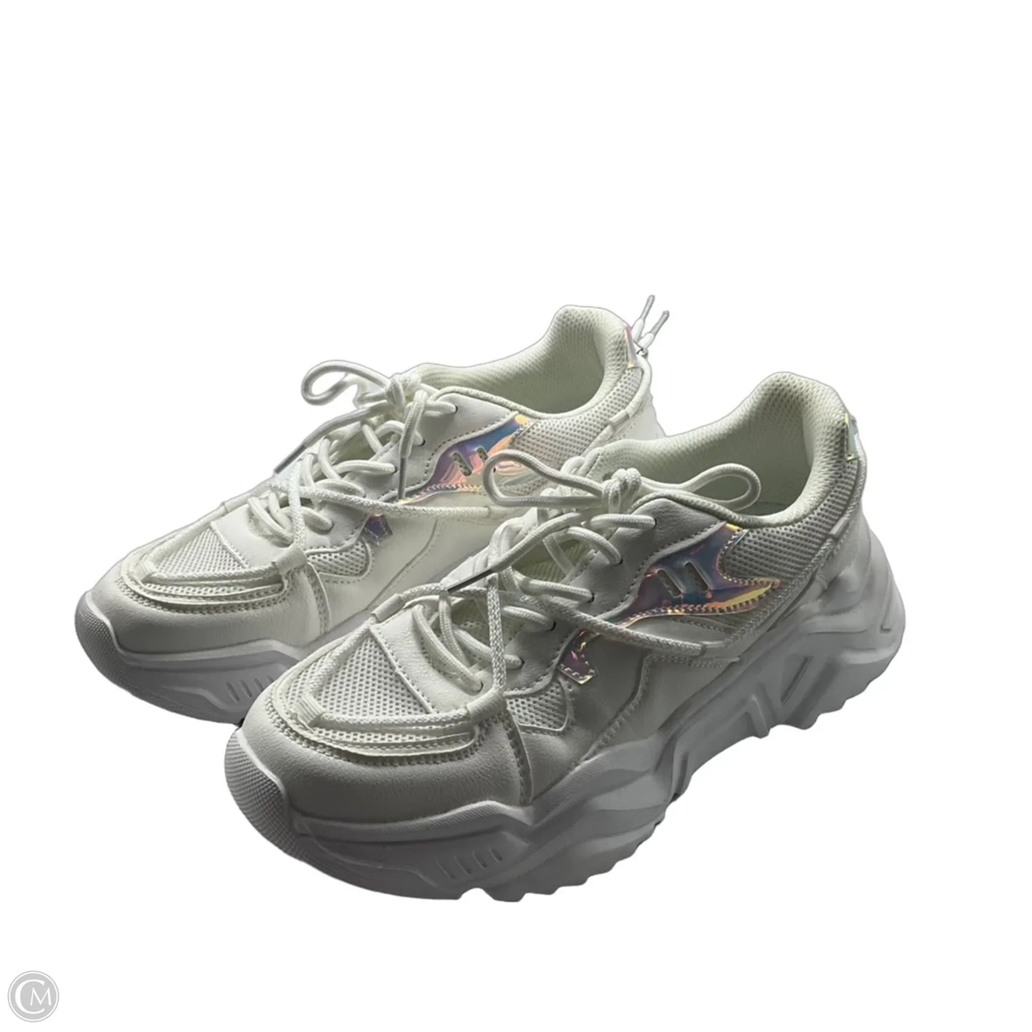 Shoes Athletic By Clothes Mentor In White, Size: 9