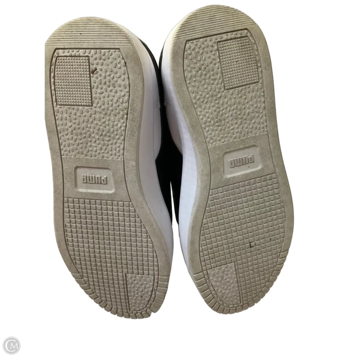 Shoes Sneakers By Puma In Black & White, Size: 5