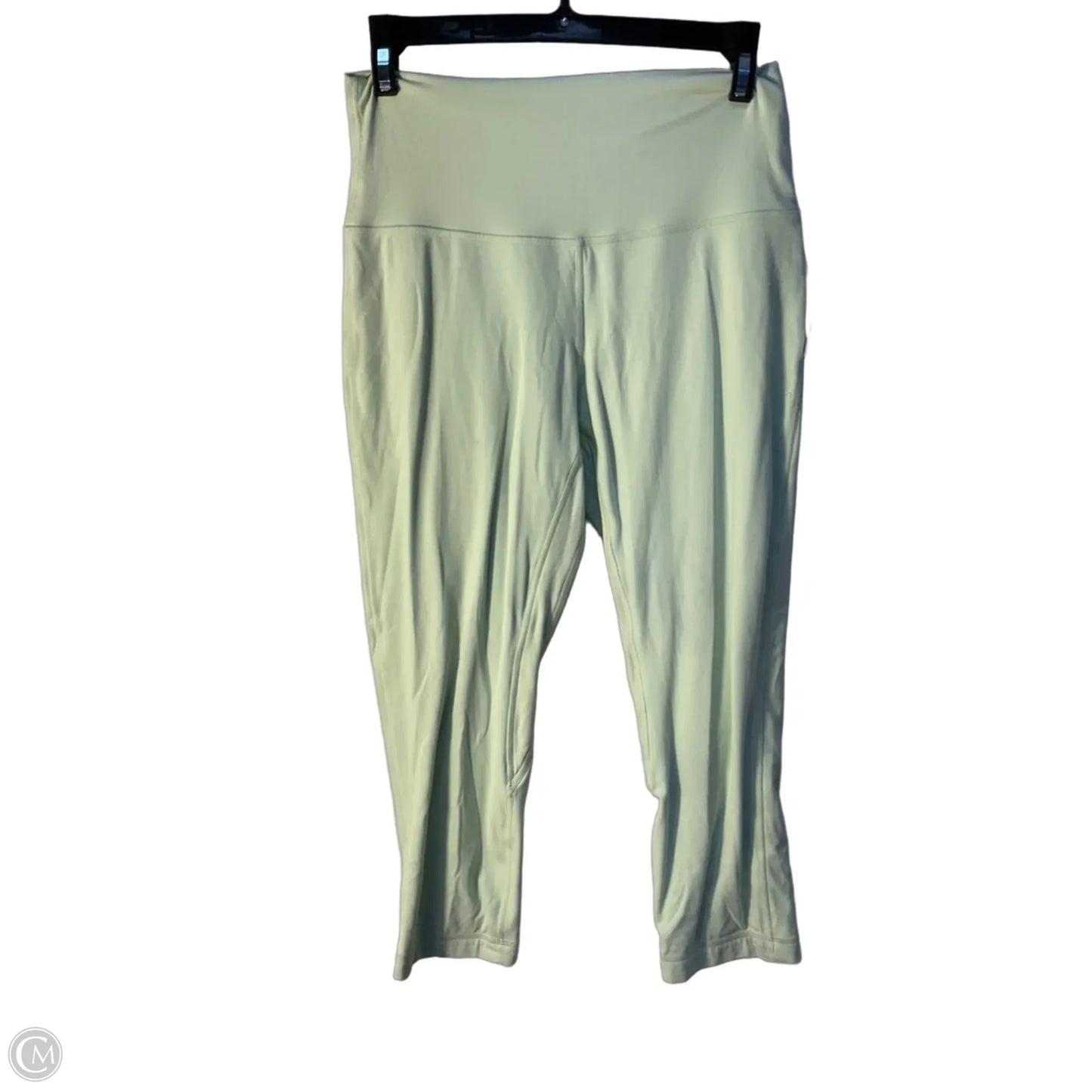Athletic Capris By Lululemon In Green, Size: 8