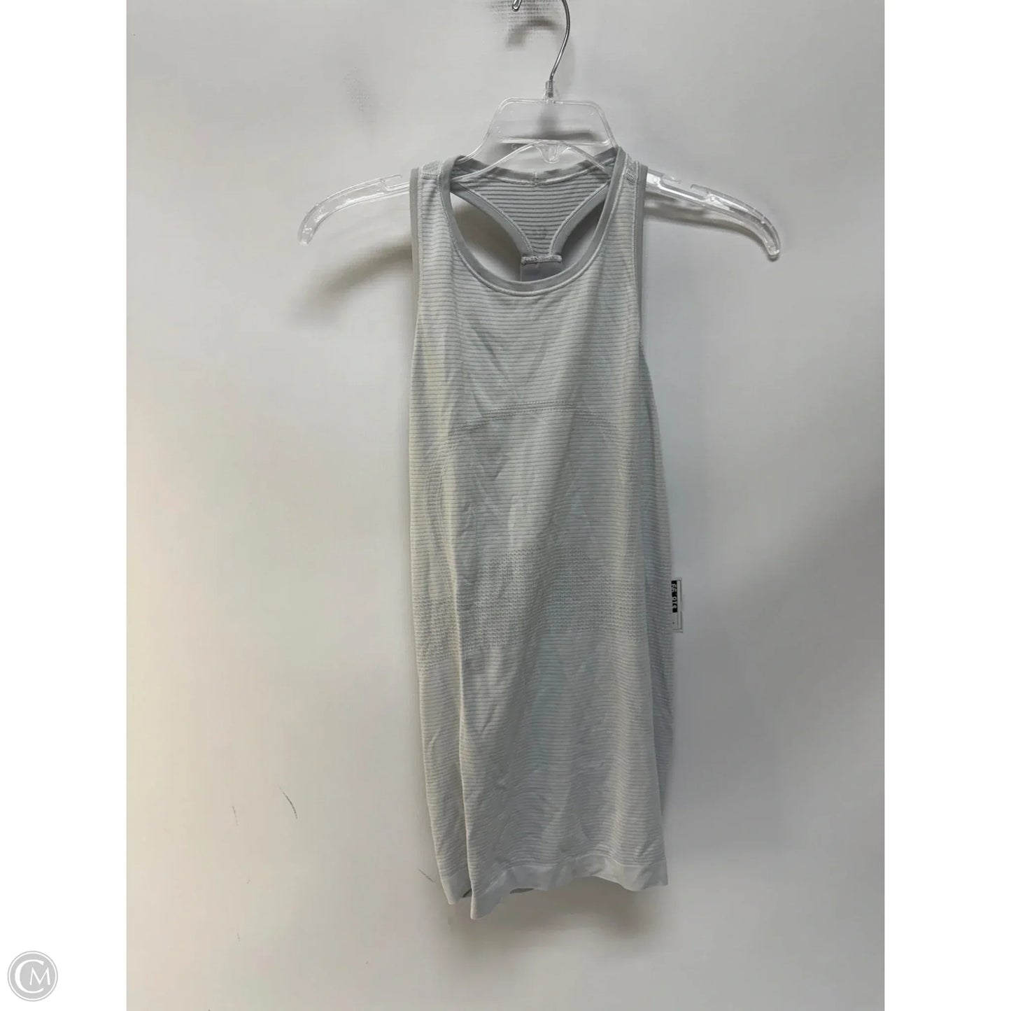 Athletic Tank Top By Lululemon In White, Size: 8