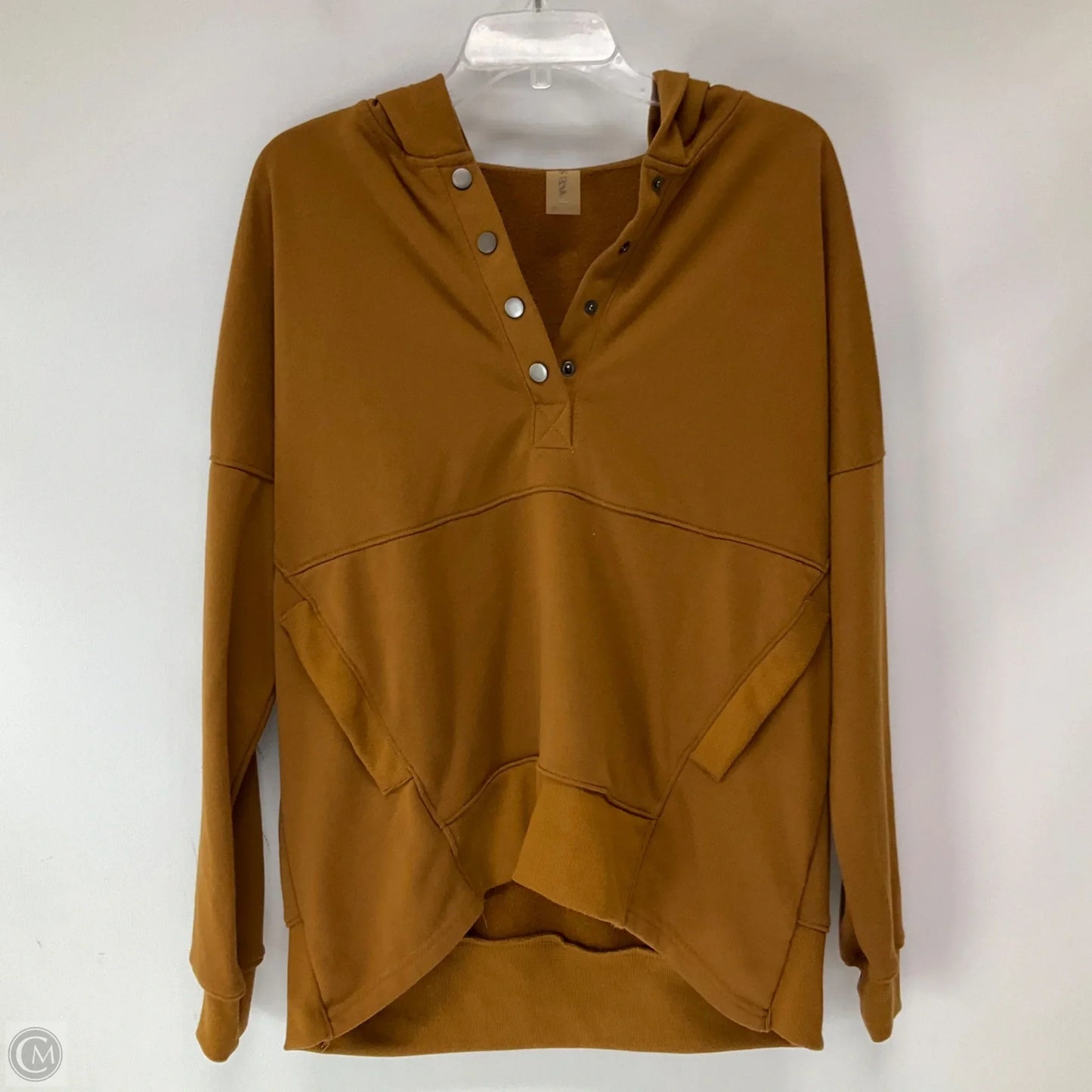 Sweatshirt Hoodie By As Revival In Brown, Size: S