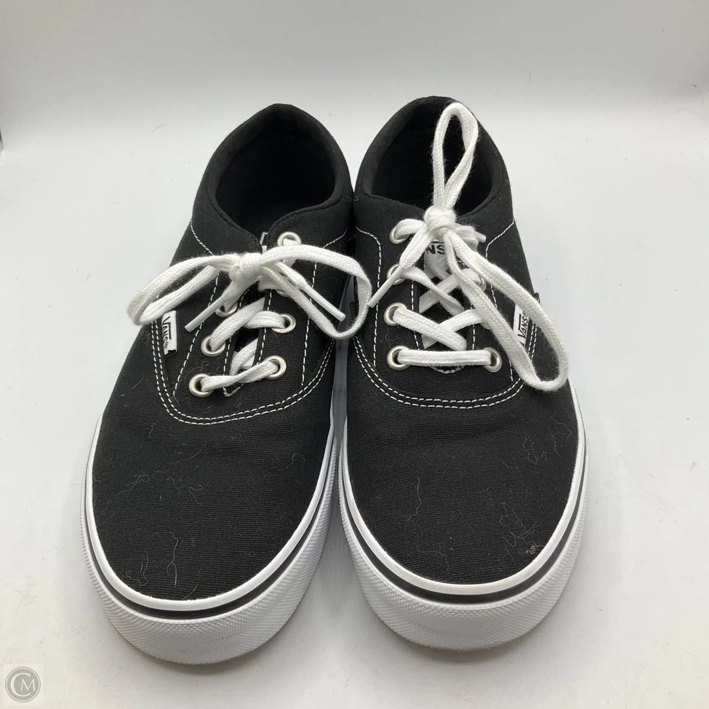 Shoes Sneakers By Vans In Black, Size: 8