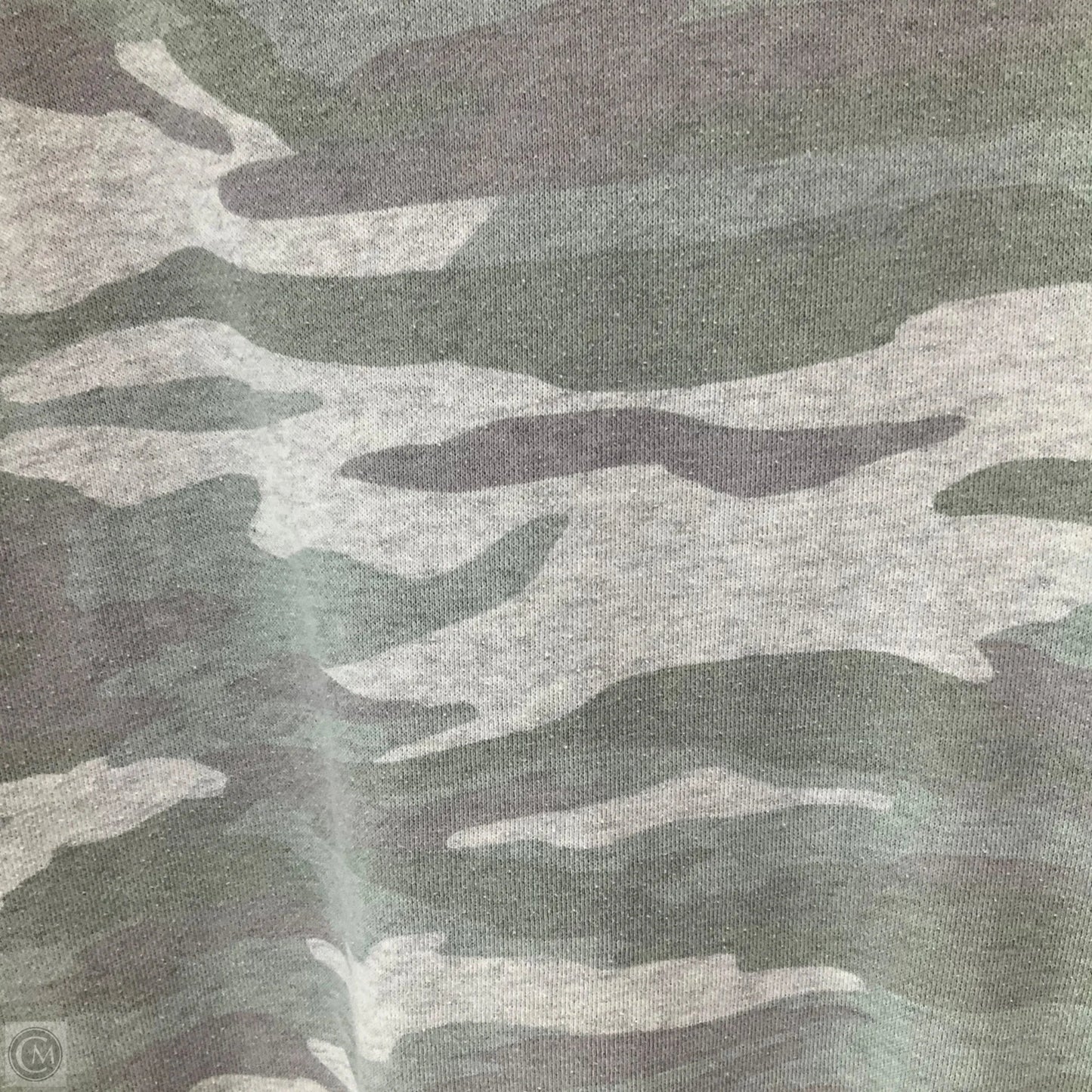 Top Long Sleeve By Aerie In Camouflage Print, Size: S