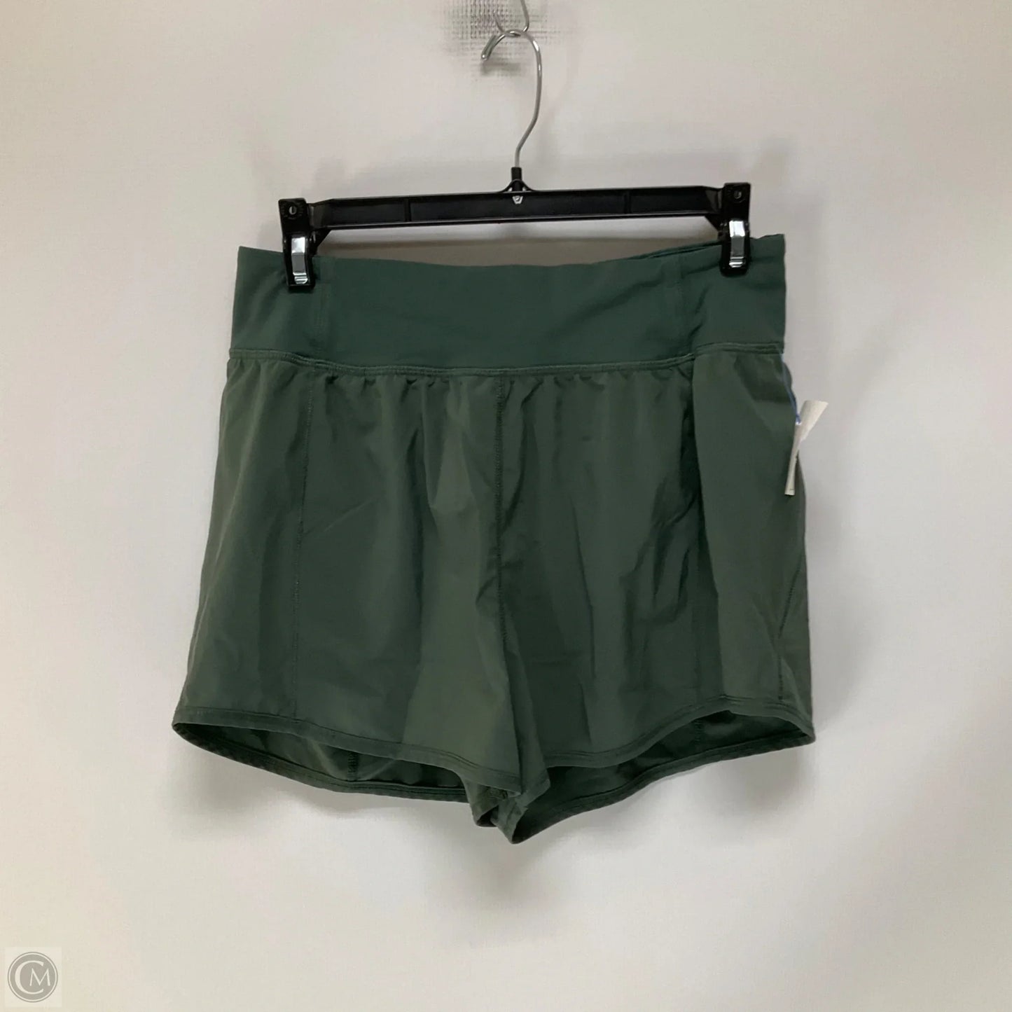 Athletic Shorts By Lululemon In Green, Size: 8