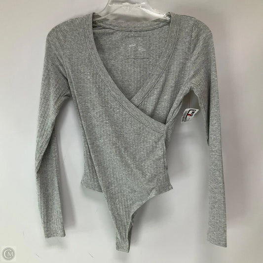 Bodysuit By Aerie In Grey, Size: Xs