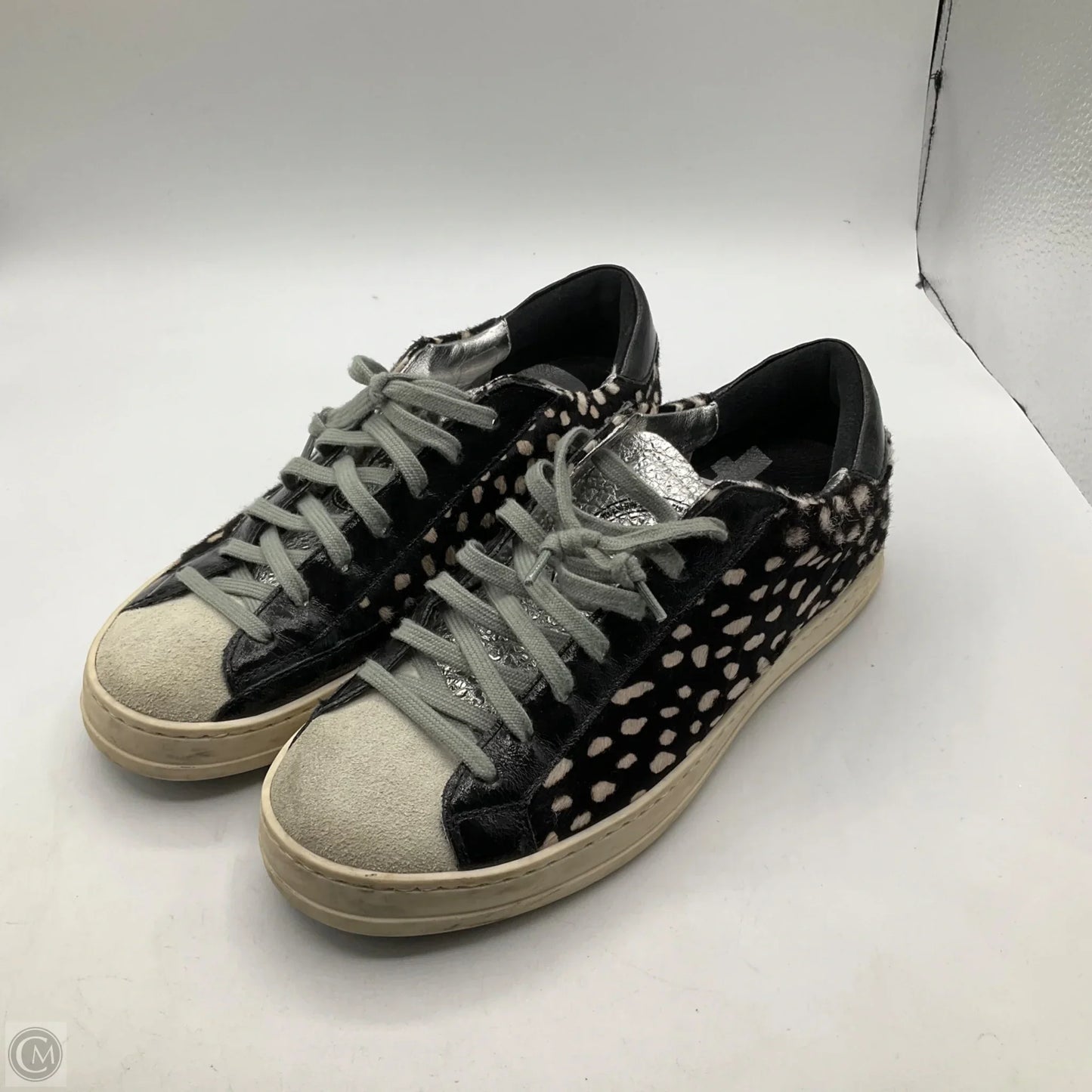 Shoes Sneakers By P448 In Silver, Size: 7.5