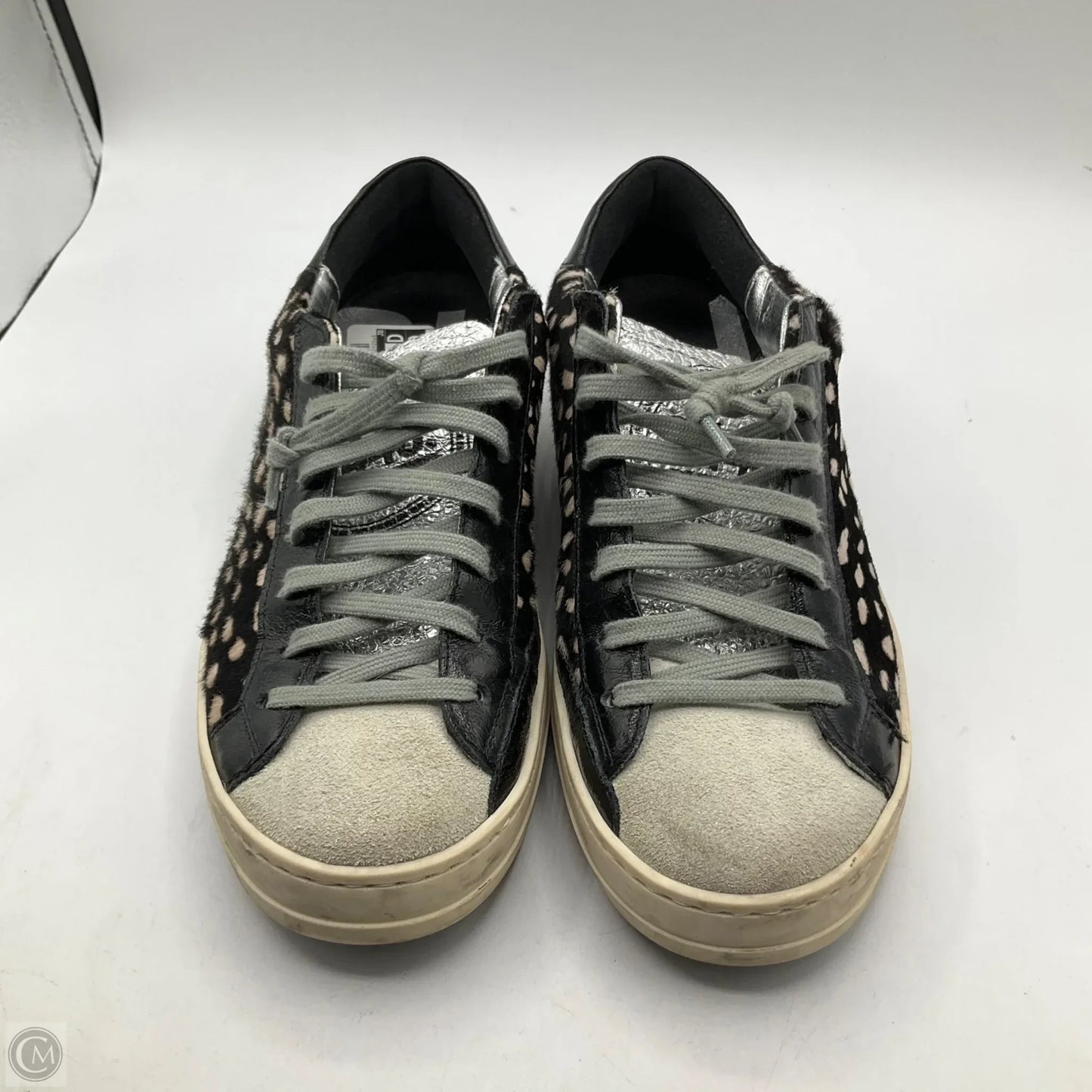 Shoes Sneakers By P448 In Silver, Size: 7.5