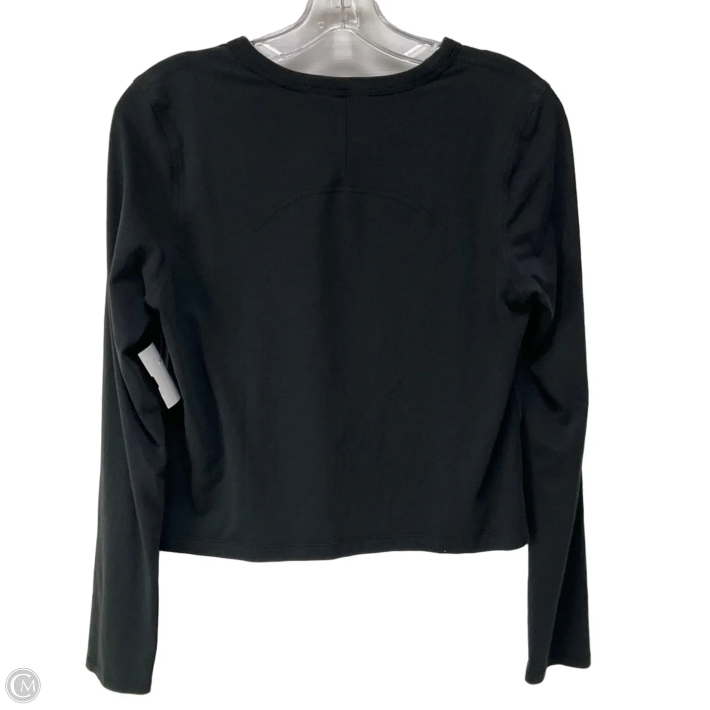 Top Long Sleeve By Lululemon In Black, Size: S