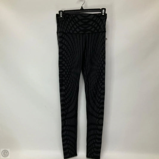 Athletic Leggings By Alo In Grey, Size: S