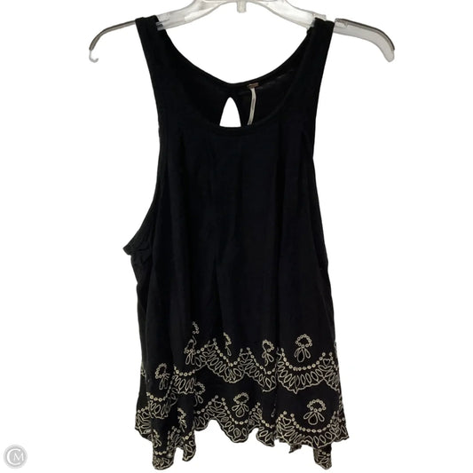 Top Sleeveless By Free People In Black, Size: Xs