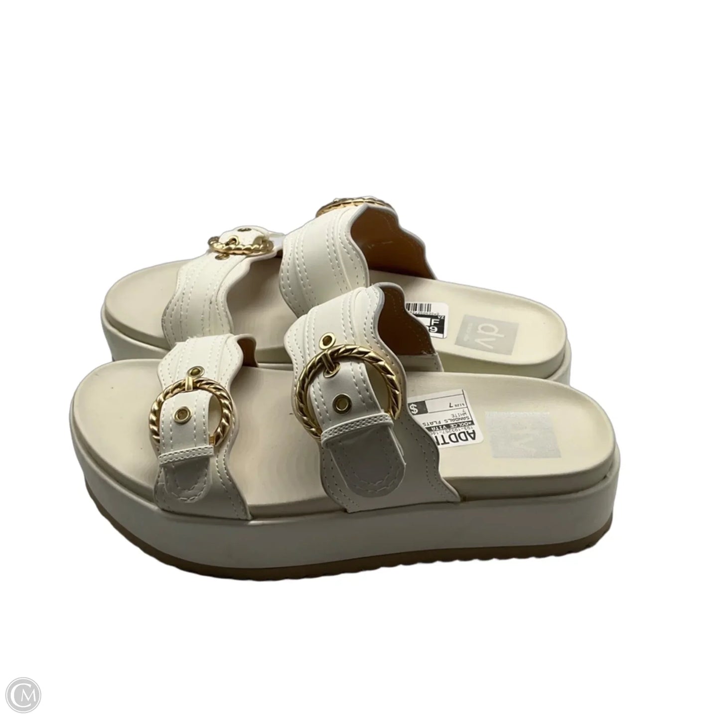 Sandals Flats By Dolce Vita In White, Size: 7