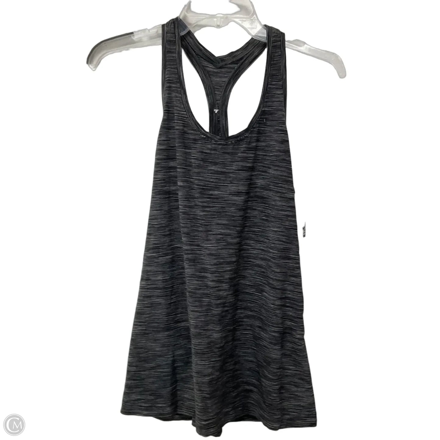 Athletic Tank Top By Lululemon In Striped Pattern, Size: L