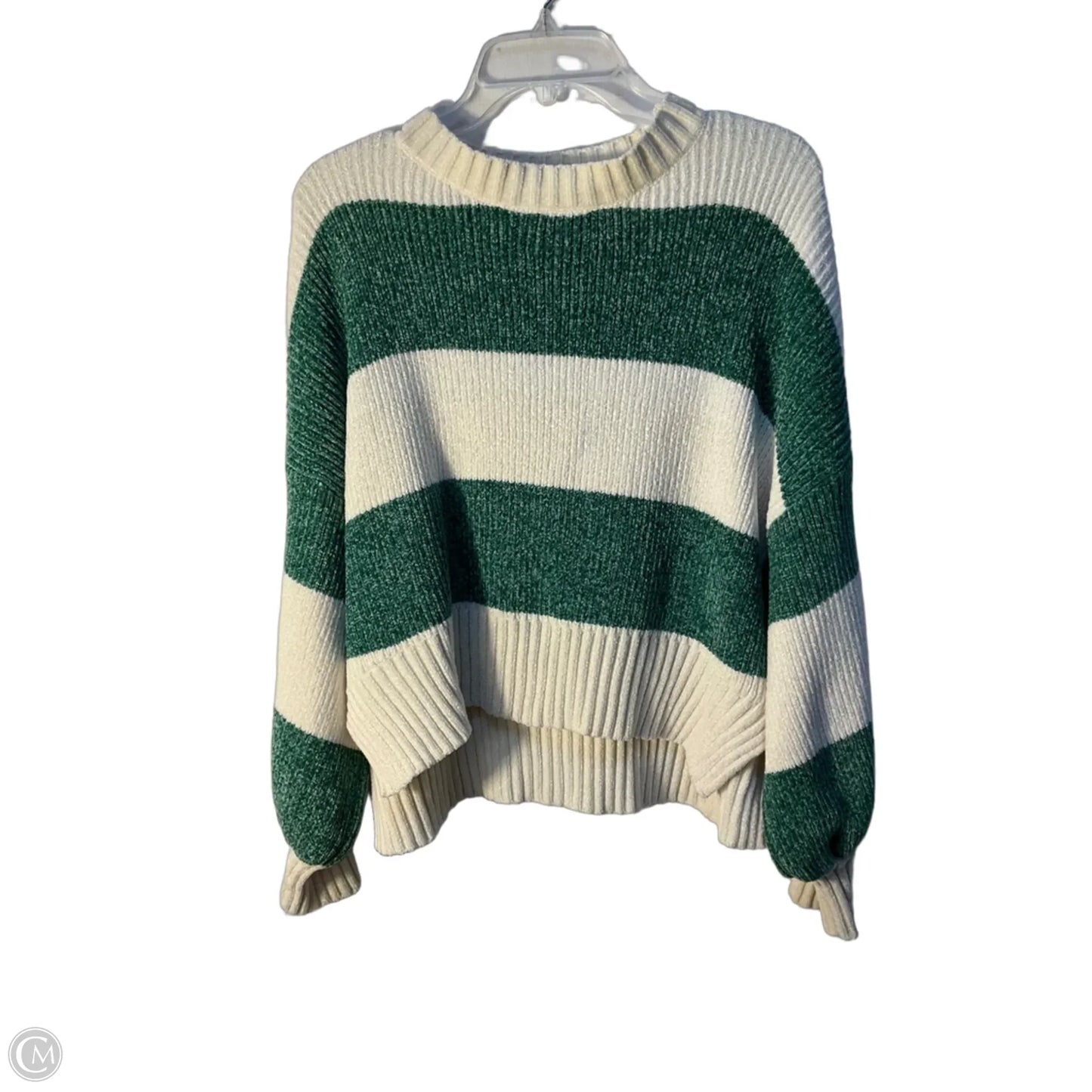Sweater By Altard State In Green & White, Size: Xxs