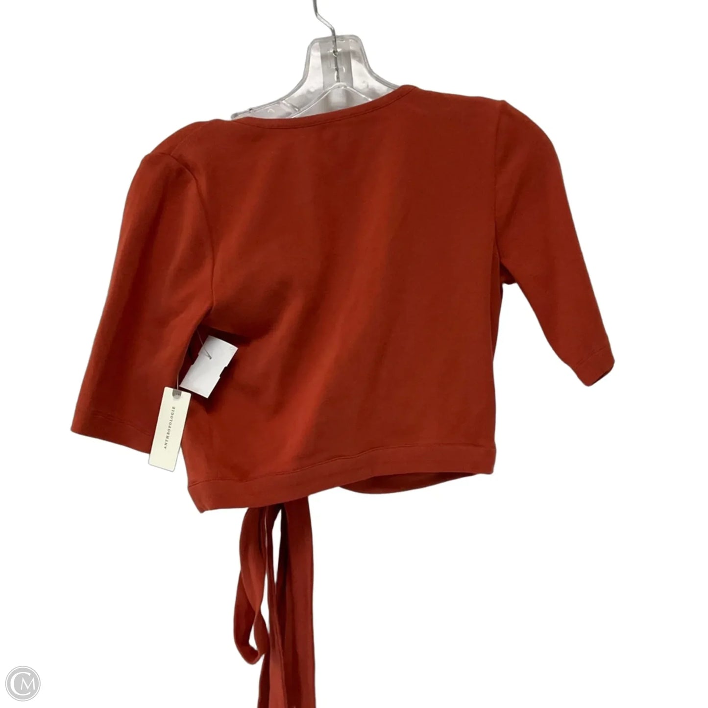 Top Short Sleeve By Maeve In Orange, Size: Xs